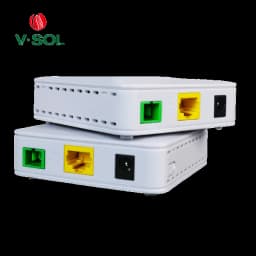 ONU V-SOL V2801SG GPON/EPON Bridge | 1 Puerto SC/APC + 1 Puerto LAN Gigabit | ONU FTTH - imagen 1