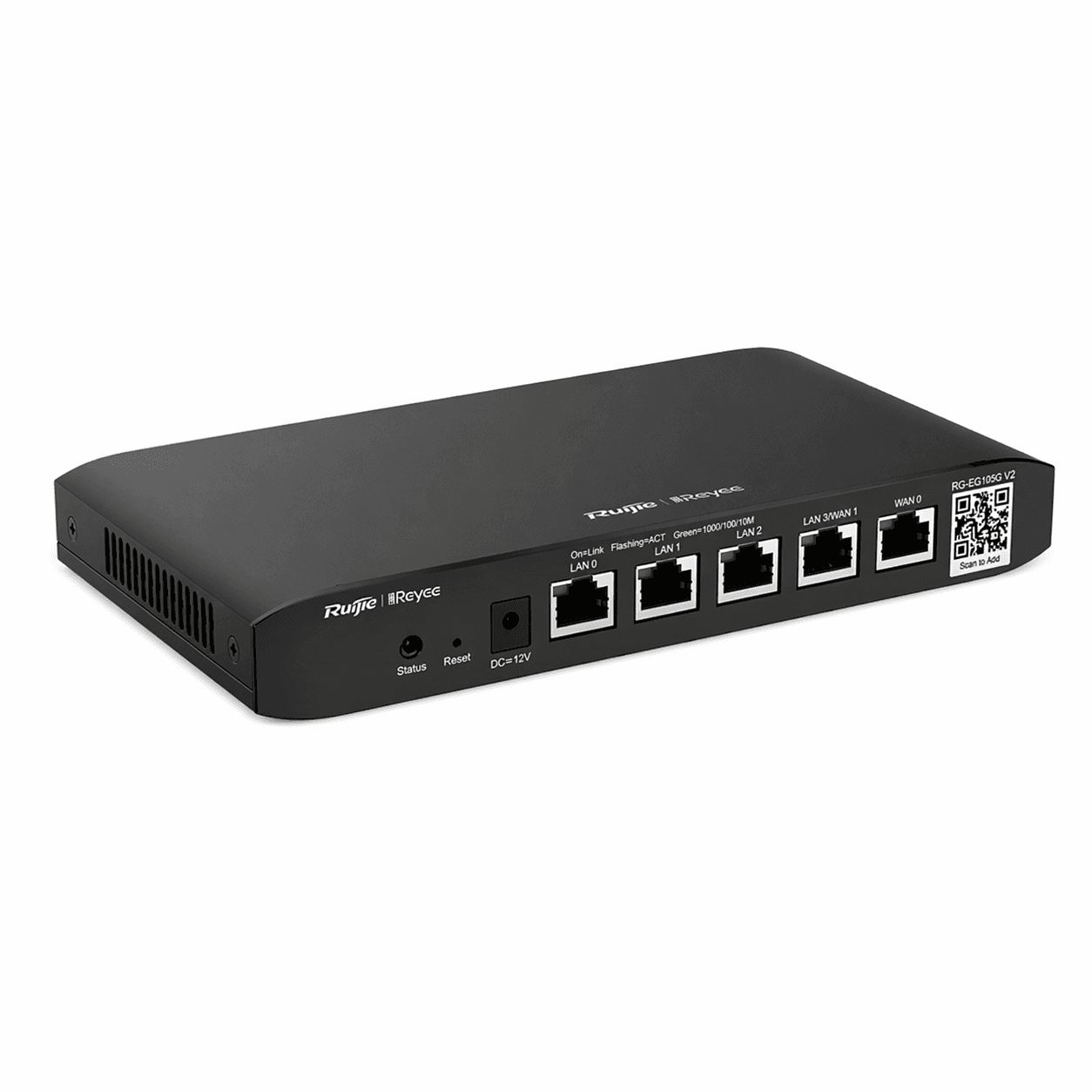 Router Ruijie Reyee RG-EG105G V2 Cloud | 5 Puertos Gigabit | Multi-WAN Gateway Empresarial