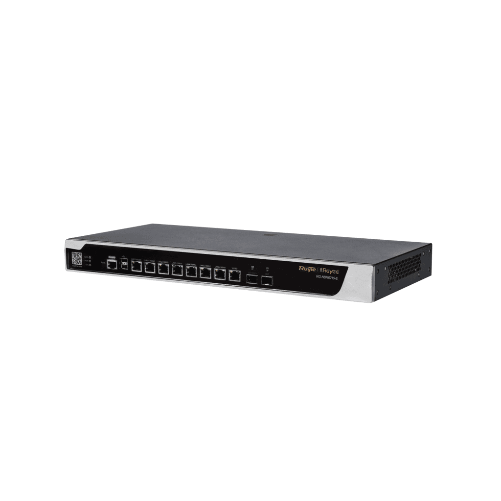 Router Ruijie Reyee RG-NBR6215-E Seguridad Cloud | Multi-WAN | Alto Rendimiento Empresarial