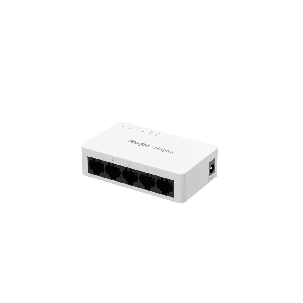 Switch Ruijie Reyee RG-ES05G-L 5 Puertos Gigabit | No Gestionado | Desktop