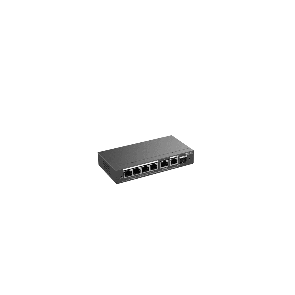 Switch Ruijie Reyee RG-ES206GS-P PoE Cloud | 6 Puertos Gigabit | Switch Gestionable