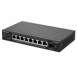 Switch Ruijie Reyee RG-ES209MG-P PoE 2.5G Cloud | 8 Puertos Multi-Gigabit + 10G Uplink - imagen 1
