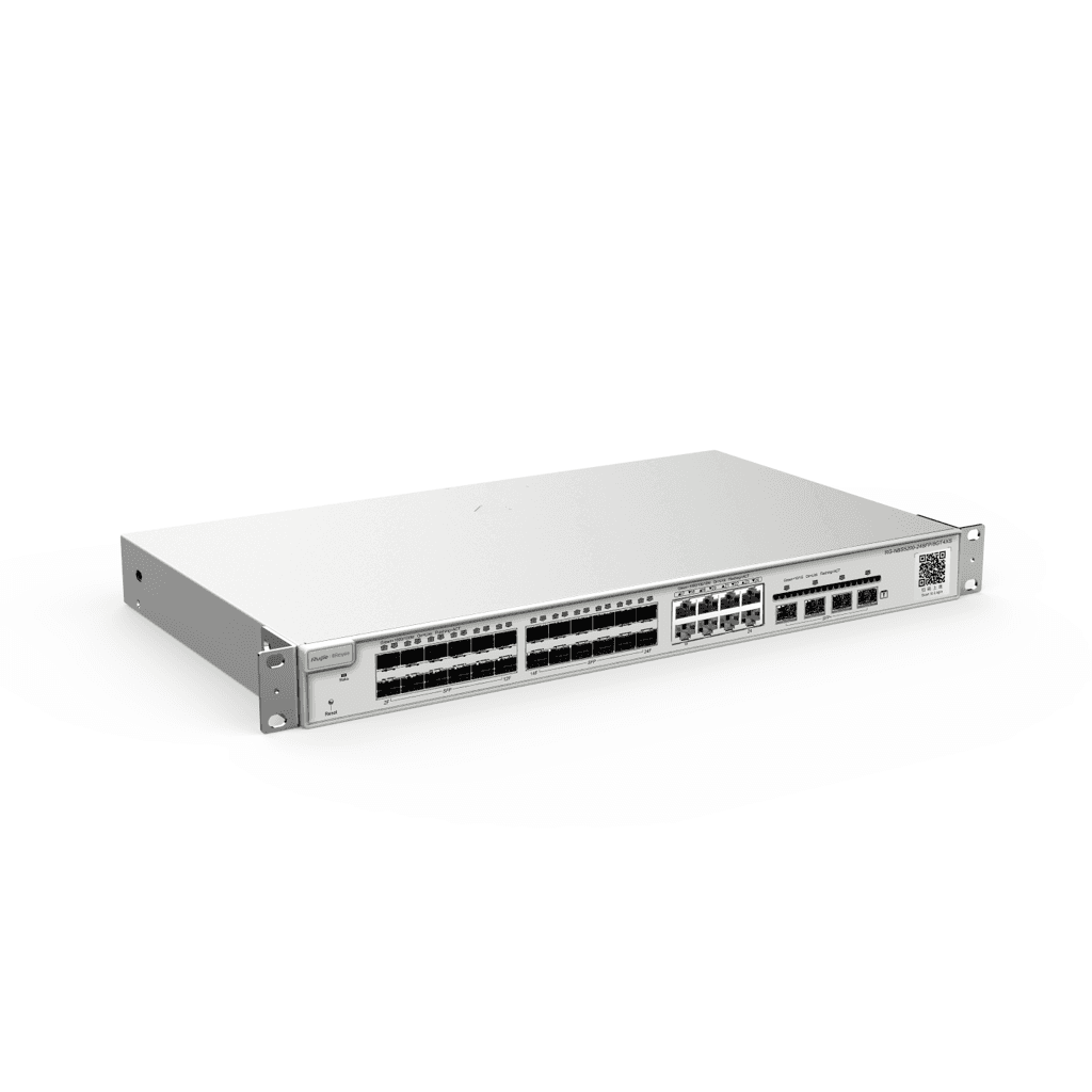 Switch Ruijie Reyee RG-NBS5200-24SFP/8GT4XS L3 | 24 SFP + 8 Combo + 4 Uplink 10G | Core ISP FTTH