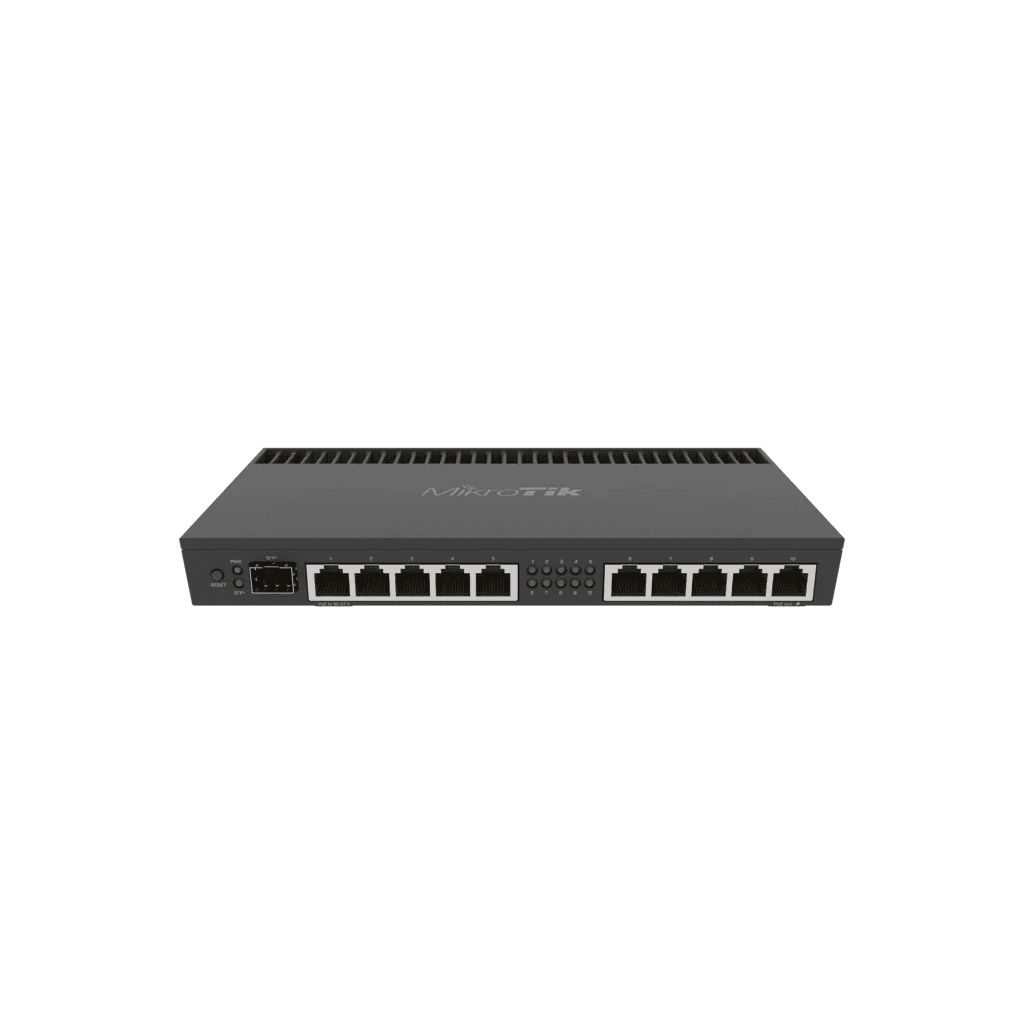 Router MikroTik RB4011iGS+RM Gigabit 10 Puertos + SFP+ 10G | RouterBOARD Profesional ISP Nivel 5