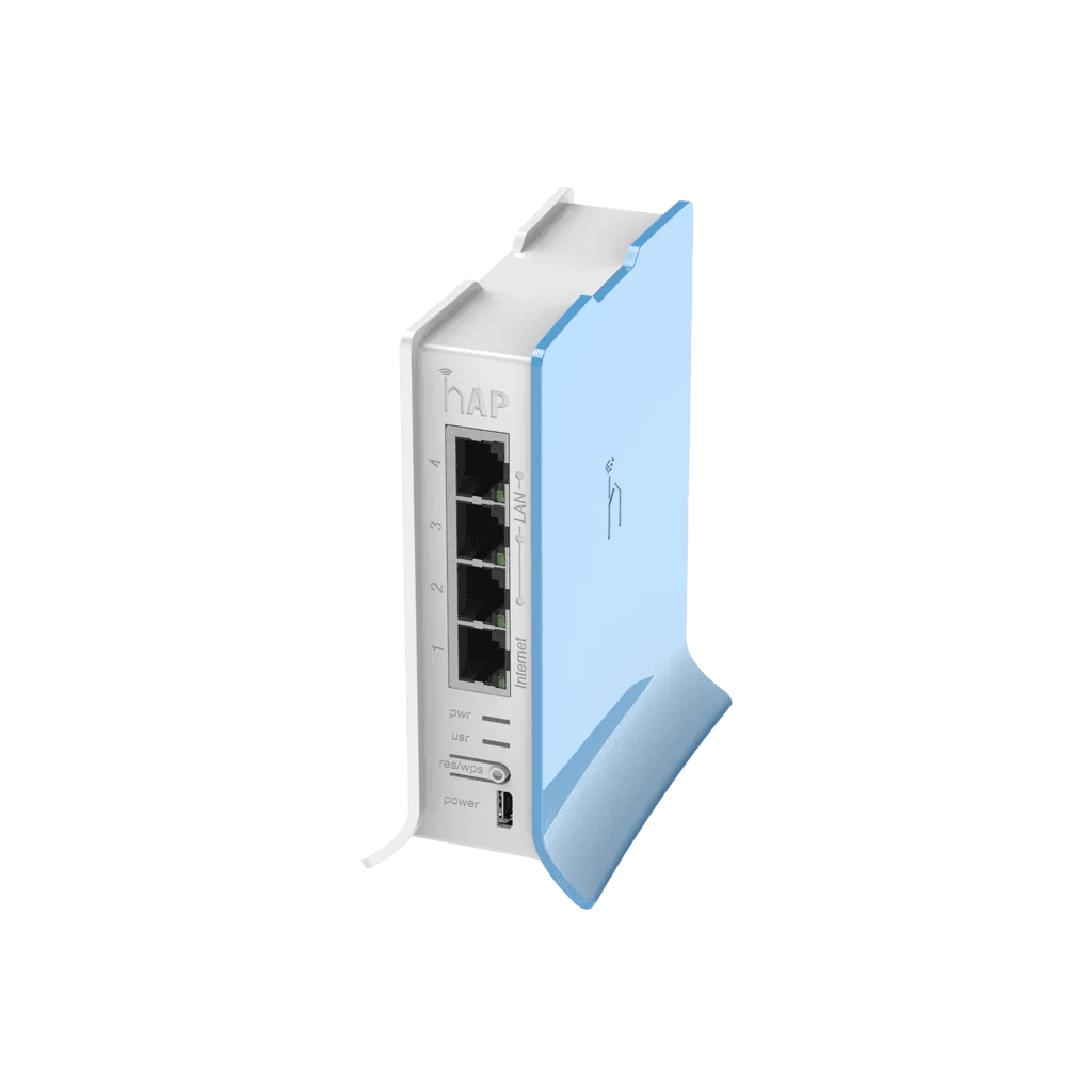 Router MikroTik RB941-2nD-TC hAP Lite WiFi 2.4GHz 4 Puertos Fast Ethernet | Router Económico