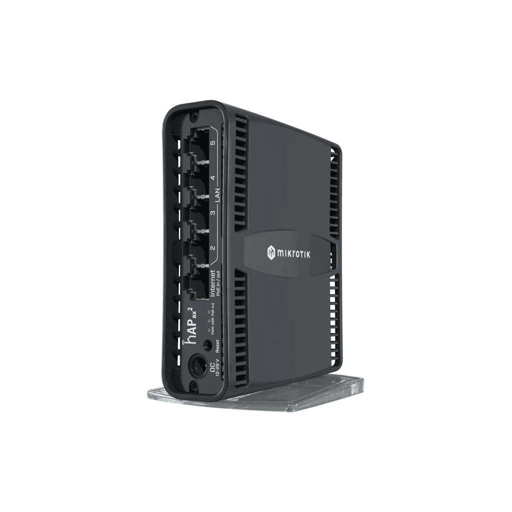 Router MikroTik hAP ax² C52iG-5HaxD2HaxD-TC WiFi 6 Dual Band Gigabit | Alto Rendimiento AX