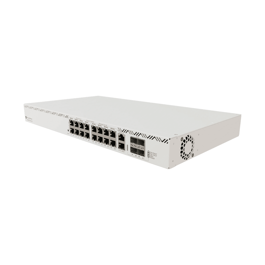 Switch MikroTik CRS320-8P-8B-4S+RM PoE++ 24 Puertos + 4 SFP+ 10G | Cloud Router Switch Rack
