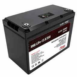 Batería Xmart XMB-LiFe-12.8-200-V1 12.8V 200Ah LiFePO4 | Máxima Autonomía para Inversores y Energía Solar - imagen 1