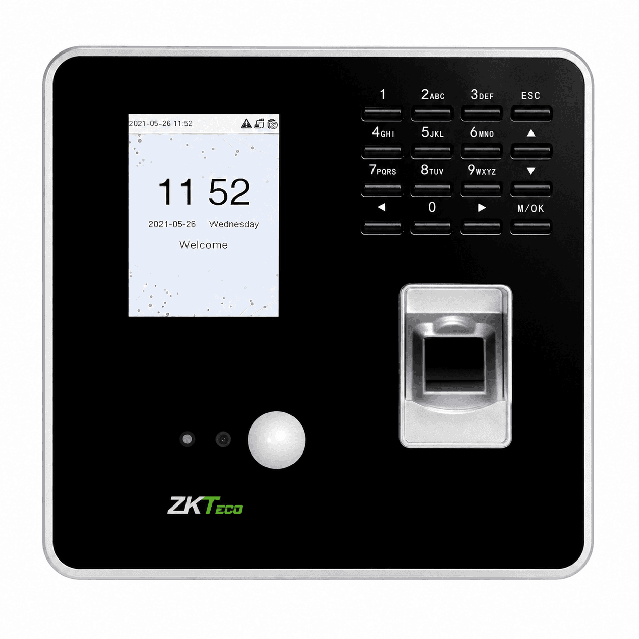 MB20-VL Checador Biométrico Facial | Control de Asistencia y Acceso con Reconocimiento Facial