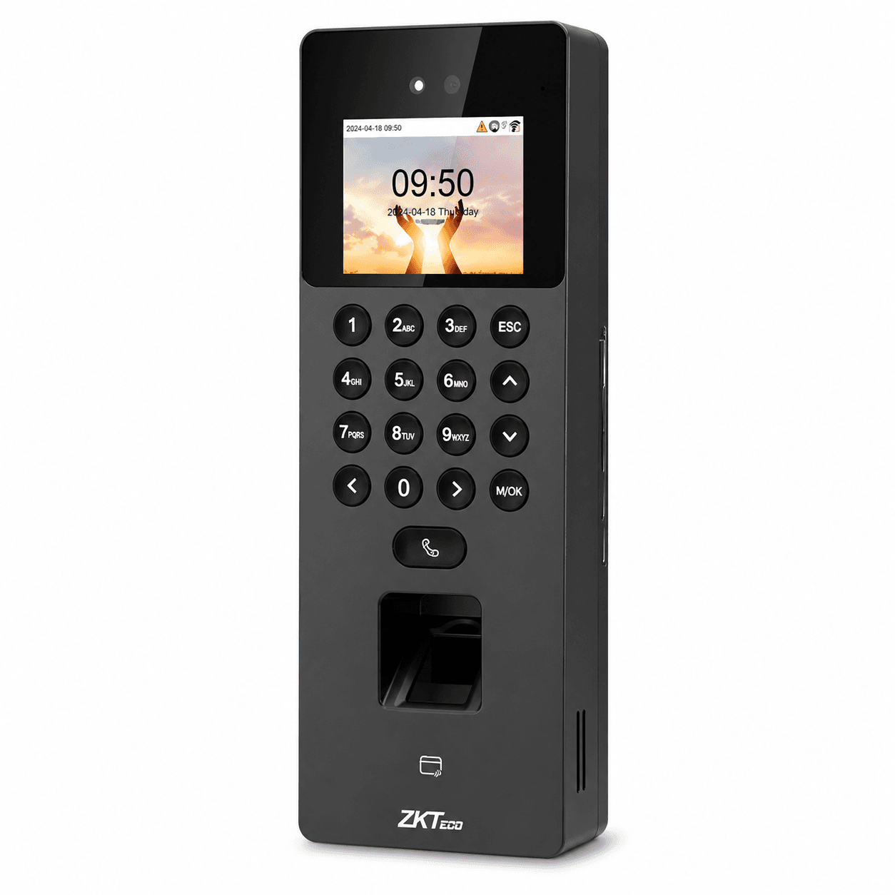 ZKTeco SenseFace 2A | Checador Biométrico Facial con IA para Asistencia y Control de Acceso