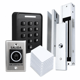 ZKTeco ZKTPACK0002 | Kit Profesional de Control de Acceso con Cerradura y Sistema Completo - imagen 1