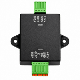 ZKTeco WR-485 | Lector RFID de Proximidad RS485 para Control de Acceso - imagen 1
