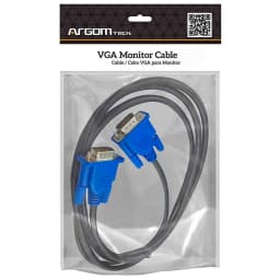 CABLE ARGOM MONITOR VGA HD15(M) TO HD15(M) - imagen 1