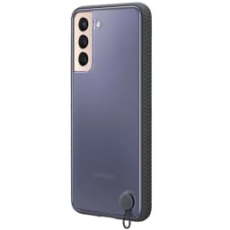 CASE PROTECTOR SAMSUNG TRANSPARTENTE FOR GALAXY S21 PLUS NEGRO - imagen 1
