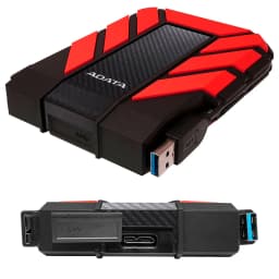 DISCO DURO EXTERNO ADATA 1TB HD710 USB 3.0 ANTISHOCK WATERRESIST ROJO - imagen 1