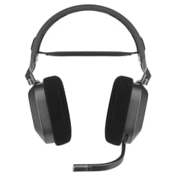HEADSET AUDIFONOS CORSAIR HS80 WIRELESS PREMIUM GAMING HEADSET WITH SPATIAL AUDIO CARBON - imagen 1