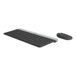 TECLADO-MOUSE COMBO LOGITECH MK470 GRAFITO SLIM WIRELESS USB PLUG AND PLAY - imagen 2