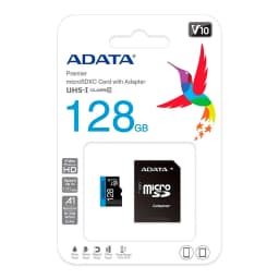MICRO-SDHC ADATA 128GB WITH ADAPTER UHS-I CLASS 10 - imagen 1