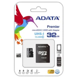 MICRO-SDHC ADATA 32GB WITH ADAPTER UHS-I CLASS 10 - imagen 1