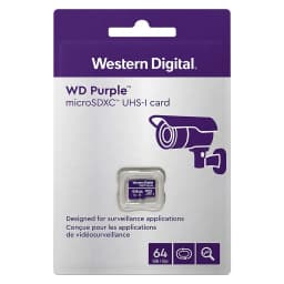 Memory Micro-SD Western Digital 64GB SC QD101 Clase 10 Purple - imagen 1