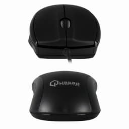 MOUSE QUASAD QM-703U 3D WIRED 1.5MTS NEGRO - imagen 1