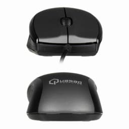 MOUSE QUASAD QM-703U 3D WIRED 1.5MTS GRIS - imagen 1