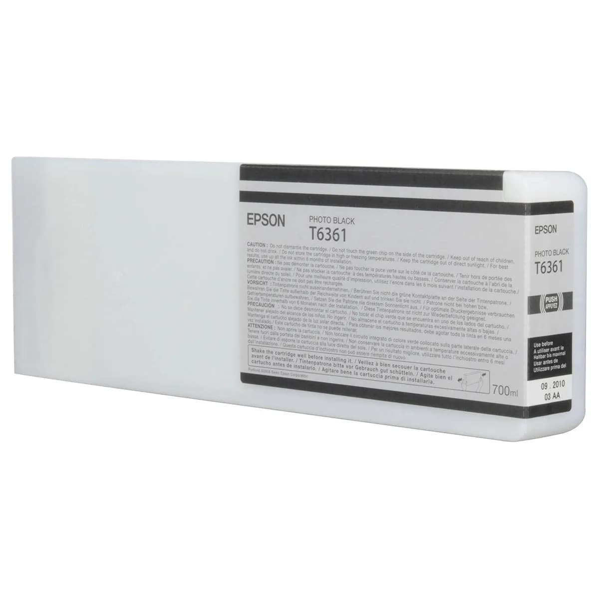 CARTUCHO EPSON T636100 STYLUS PRO 7900-9900-WT7900-7700-9700 PHOTO NEGRO-700ML