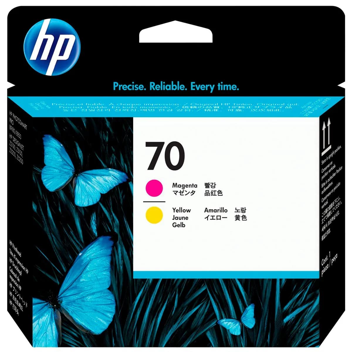 CARTUCHO DESIGNJET HP 70 MAGENTA-AMARILLO