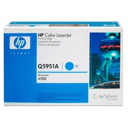 TONER HP Q5951A LASERJET 4700 CIAN - imagen 1