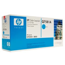 TONER HP LASERJET 3505-3800 CIAN Q7581A - imagen 1