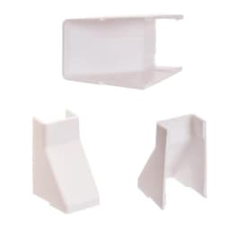 CEILING ENTRY RACEWAY 1 1-4 BLANCO (10SETS-BAGS) - imagen 1