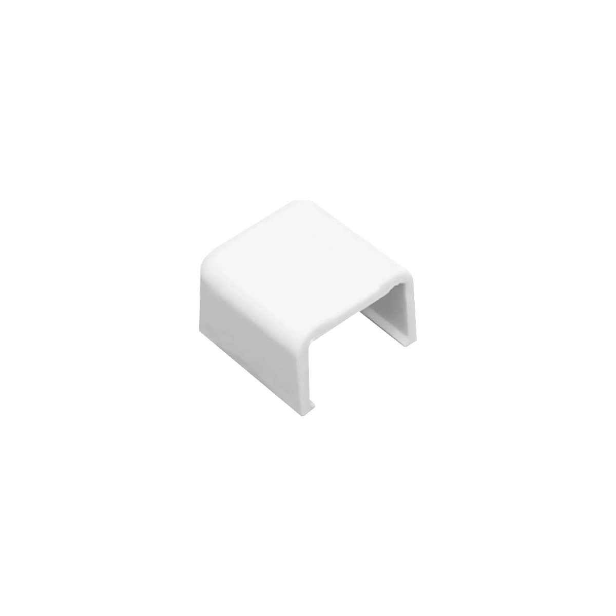 1 1-4INC. END CAP 10 PCS-BAG BLANCO 94V-0 LOW VOLTAGE