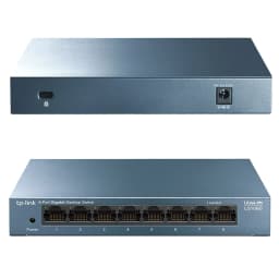 SWITCH GIGABIT ESCRITORIO 8-PORT 10-100-1000MBPS LS108G - imagen 1