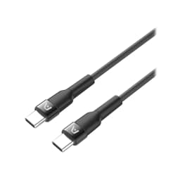 CABLE ARGOM CB-0049BK TYPE-C TO TYPE-C 100W NYLON BRAIDED DURA SPEED 1.8M BLACK - imagen 2