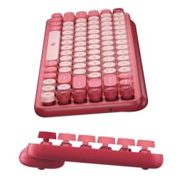 TECLADO LOGITECH POP KEYS MECANICO INHALAMBRICO ROSADO - imagen 2