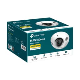 CAMARA TP-LINK VIGI C230I MINI 2.8MM DOMO INT. 3MP IR WDR 30MTS ETHERNET IP67 IK08 POE DC12V - imagen 1