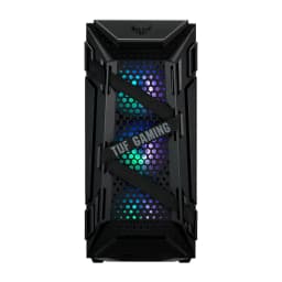 CASE ASUS TUF GAMING GT301 TEMPERED GLAS MID TOWER ATX 3VENF ARGB-1VENR BLACK - imagen 1