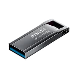 FLASH MEMORY ADATA 64GB-UR340 USB3.2 PLATA - imagen 2