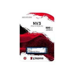SSD KINGSTON 500GB M.2 2280 SNV3S-500G PCIe 4.0 x 4 NVMe 5000-3000MB-s NAND 3D - imagen 2