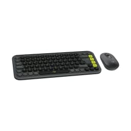 TECLADO LOGITECH BLUETOOH COMBO POP ICON INAL GRAPHITE - imagen 1