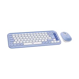 TECLADO LOGITECH BLUETOOH COMBO POP ICON INAL LILAC - imagen 1