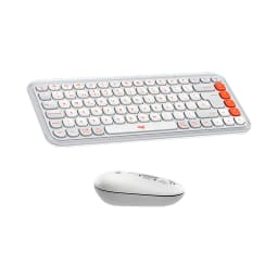 TECLADO LOGITECH BLUETOOH COMBO POP ICON INAL OFF WHITE - imagen 2