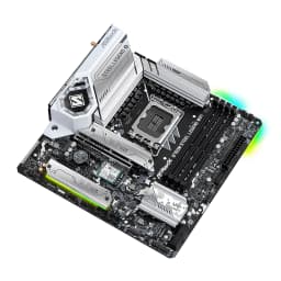 MBO ASROCK B760M STEEL LEGEND 13va. LGA1700 DDR5 WIFI HDMI DP M.2 15USB PCIE5.0 mATX - imagen 2