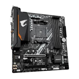 MBO GIGABYTE B550M AORUS ELITE AX AM4 RYZEN 5000 4DDR4 WIFI BT DVI-D HDMI 2M.2 USB3.2 PCIE4.0 MATX - imagen 2