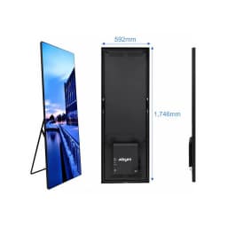 PANEL LED ABSEN AP24 1000NIT 592MMX1746MM PICTCH 2.40 BORDER LESS - imagen 1