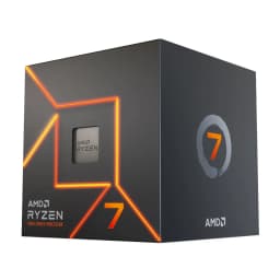 PROC. AMD AM5 RYZEN 7 7700 3.8GHZ 8CORE 16HILOS 8MB CACHE DDR5-128GB WRAITH PRISM - imagen 1