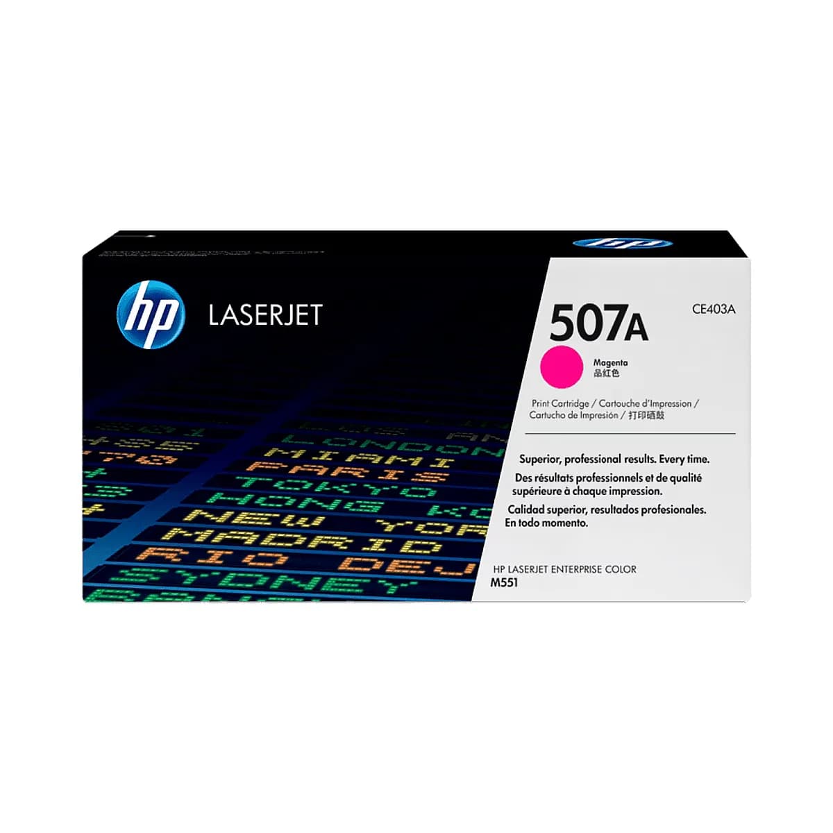 TONER HP 507A MAGENTA LASER JET