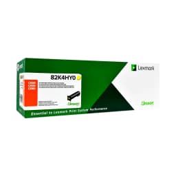 TONER LEXMARK AMARILLO CX82X CX860 ALTO RENDIMIENTO 17K - imagen 1