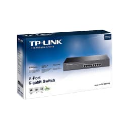 SWITCH CON BASE DE MONTAJE-DE MESA DE 8 PUERTOS 10-100-1000MBPS TL-SG1008 - imagen 2