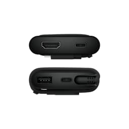 Adaptador Dell multipuerto USB-C 4en1 DA225 USB-A,2xUSB-C,HDMI Negro 1Y - imagen 2
